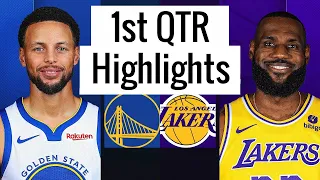 LA Lakers vs Golden State Warriors Full Highlights 1st QTR | Feb 22 | NBA Regular Season 2024
