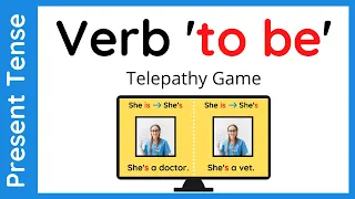 Verb 'to be' Activity | Present Tense