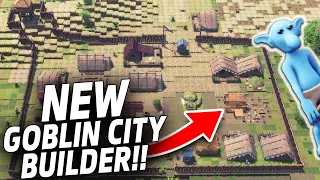 NEW SUPER Unique City Builder!! - Goblin Camp - Management Colony Sim