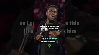 Kevin Hart Takes His Son’s Phone But It Doesn’t Go To Plan