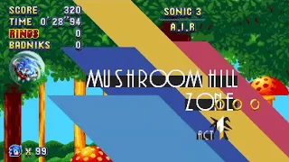 Sonic 3 A.I.R. | Lose Tails Or Else Mod — Mania Style |  #sonic #mods #letsplay