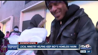 Local non-profit working to keep Indianapolis' homeless warm