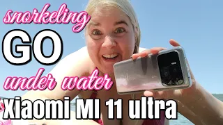 Xiaomi mi 11 ultra waterproof test! Go with Xiaomi Mi 11 Ultra swimming and under water!