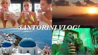 SANTORINI VLOG! Immie and Kirra