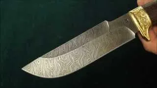 Нож Мангуст (дамасская сталь),рукоять венге