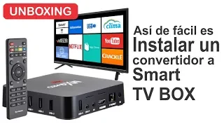 Convertidor a Smart TV Box | Instalación y funcionamiento