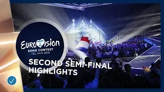 Highlights of the Second Semi-Final - Eurovision 2019