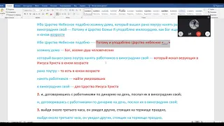 Евангелие от Матфея гл 20  Притча о работниках в винограднике  Много званых, а мало избранных  Кто б