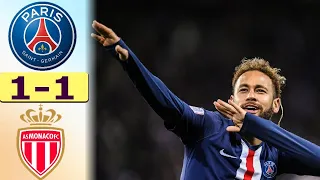 AS MONACO - PARIS SAINT-GERMAIN (1 - 1) - Highlights - (ASM - PSG) / 2022-2023