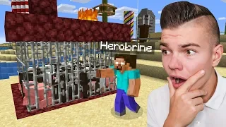 HEROBRINE UWIĘZIŁ WSZYSTKIE ZWIERZĘTA z WOJANOWIC w Minecraft...