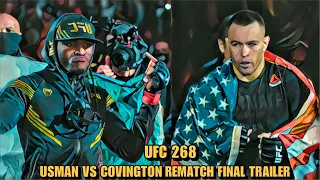 UFC 268: KAMARU USMAN VS COLBY COVINGTON | FINAL TRAILER | EPIC REMATCH | PROMO