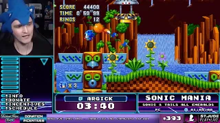 Sonic Mania - Sonic & Tails All Emeralds by argick (5/26/2018)