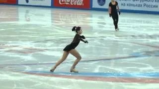 Elizaveta Tuktamysheva, SP at practice, Russian Nationals 2014