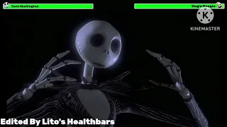 The Nightmare Before Christmas (1993) Final Battle with healthbars