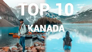 TOP 10 ORTE KANADA in 4 Minuten ∙ Reisetipps & Sehenswürdigkeiten (Vancouver bis Rocky Mountains)