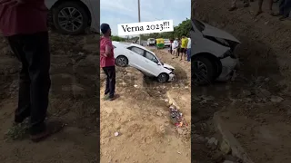 NEW 2023 HYUNDAI VERNA CRASH TEST IN REAL LIFE 😱 BUILD QUALITY ?