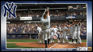 MLB THE SHOW 23 - New York Mets vs New York Yankees Game 102