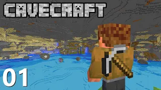 NOWA PRZYGODA W PODZIEMNYM ŚWIECIE! - CaveCraft - [1] (Minecraft 1.17 )