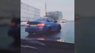 BMW M5 Street Drift! Giorgi Tevzadze