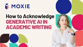 How to Acknowledge Generative AI in Academic Writing