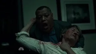 Hannibal - Season 2 Opening Fight - Lecter vs. Crawford