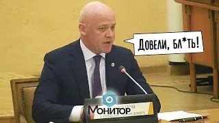 Мэр Одессы Геннадий Труханов вышел из себя