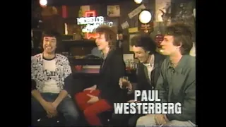 The Replacements Don't Tell A Soul tour Rutgers NJ on MTV Week in Rock with Kurt Loder (1989.04.14)