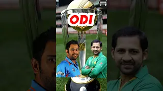 MS Dhoni vs Sarfaraz Ahmed in ODI Cricket 🏏🇮🇳🇵🇰 #shorts #cricket