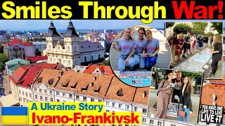 A UKRAINE STORY: Overly Busy Street Project | FULL CITY TOUR | The City That Keeps on Smiling!!!