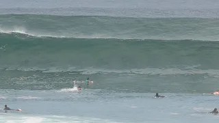 BIG GNARLY WAVES AT ULUWATU BALI