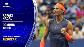 Match Tiebreak! | Rafael Nadal vs. Dominic Thiem | 2018 US Open Quarterfinal