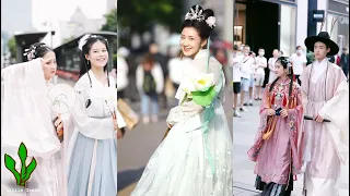 🔥Hanfu(汉服)🔥Street Fashion💖💖China Douyin/Tik Tok #04