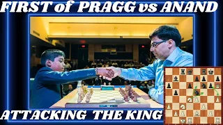 GM Praggnanandhaa vs GM Vishy Anand | Very First Game | Tata Steel Chess 2018| Khela Hobe in Kolkata