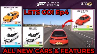 Forza Horizon 5 - Lets Go Ep4 - Horizon World Cup & New Cars Inc. Mazda 323 GT-R, MG, Golf R & More