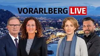 Vorarlberg LIVE mit Karlheinz Kopf, Stephanie Krisper und Eva Hammerer