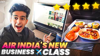 I FLEW AIR INDIA'S NEW BUSINESS CLASS !