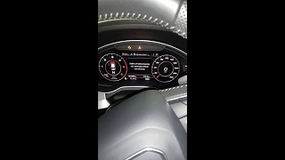 Audi Q7 2017 emergency parking disabled