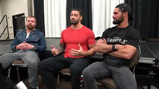 The Shield sits down with Michael Cole prior to their Final Chapter match later tonight