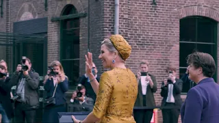 Feestelijke opening 'Koninklijk borduren' door koningin Máxima