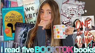 i read 5 popular BOOKTOK books.. worth the hype??  *no spoilers*