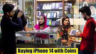 Buying iPhone 14 with coins part 2 | BY AJ-Ahsan |