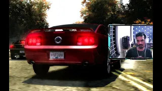 Extreme Ford Mustang GT Custom Race Sprint on Hard Difficulty - No Commentary NFS MW 2005