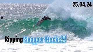 Ripping Snapper Rocks!! 25 04 24