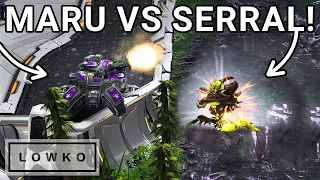 StarCraft 2: RANK 1 vs RANK 2 - Serral vs Maru!