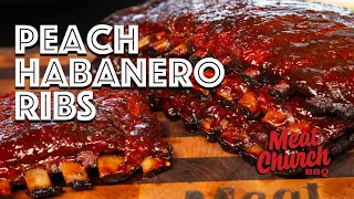 Peach Habanero Ribs