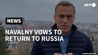 Kremlin critic Navalny vows to return to Russia on Sunday 17 Jan 2021 | AFP
