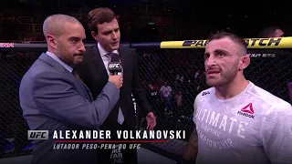 UFC 237: Entrevista no octógono com Alexander Volkanovski