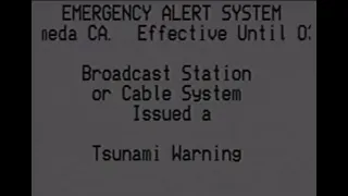 California Tsunami Warning