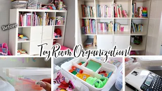 Toy Storage & Play Room Organization Ideas! | Organize With Me