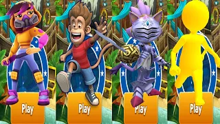 Maia: Subway Surf vs Bongo: Sonic Dash vs Sir Percival: Sonic Forces vs Join&Clash